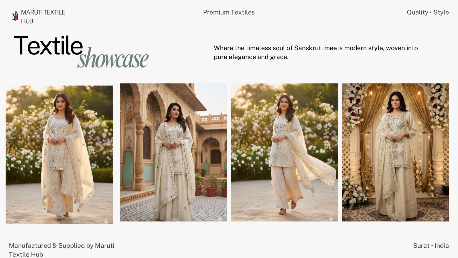Maruti Textile Hub textile showcase banner 2