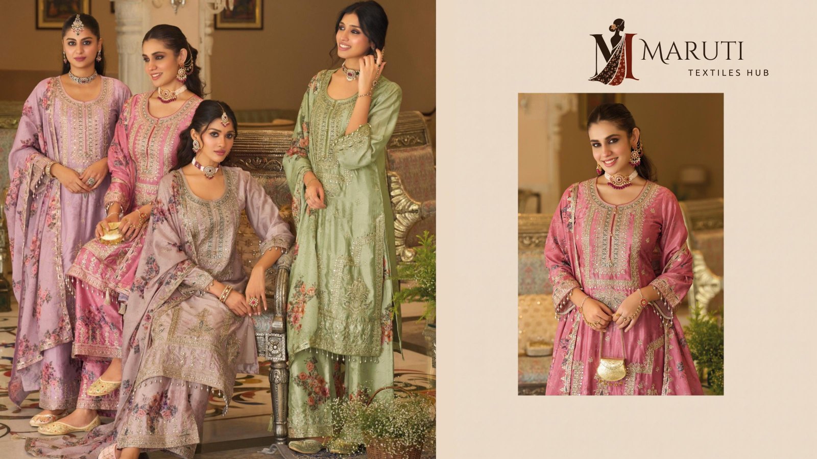 Maruti Textile Hub textile collection banner 3