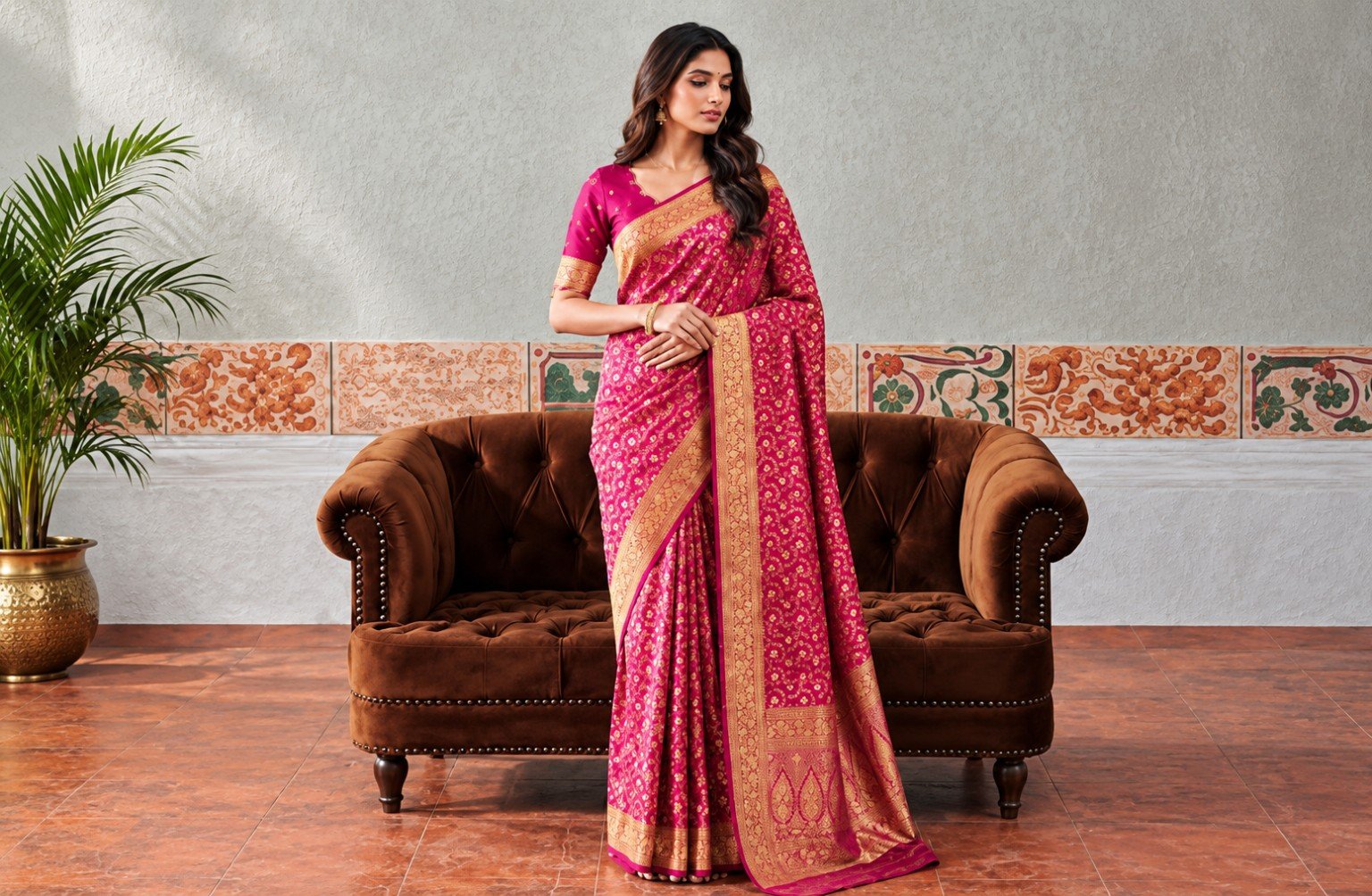 Saree textile range